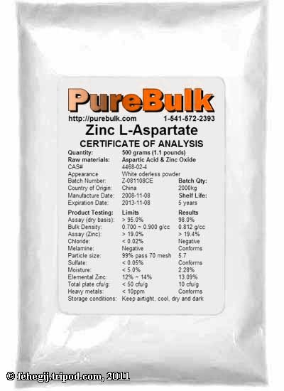 organic lithium aspartate